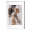 Echoes of Painted Canyons Framed Abstract Watercolor